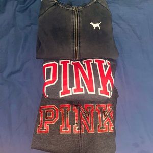 Gray PINK hoodie bundle